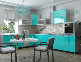 Продажа Угловая кухня с фартуком мозайкой в каталоге Купить Угловая кухня с фартуком мозайкой в каталоге