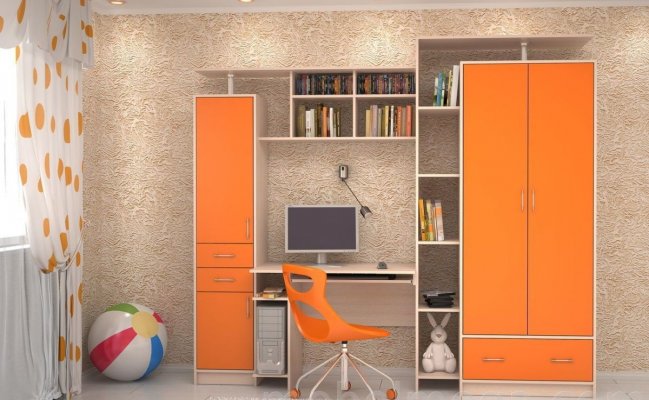 Шкаф-стенка в детскую
