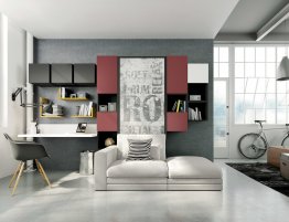 Продажа Модульный шкаф-стенка с кроватью в каталоге Купить Модульный шкаф-стенка с кроватью в каталоге