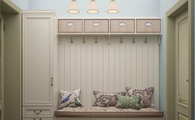 Прихожая в стиле прованс