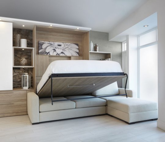 Шкаф-кровать с подсветкой