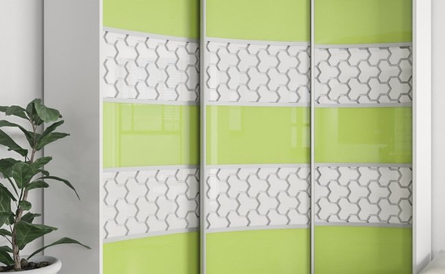 Радиусный шкаф-купе