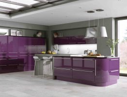 Продажа Угловая кухня с большим островом совмещенным с барной стойкой в каталоге Купить Угловая кухня с большим островом совмещенным с барной стойкой в каталоге
