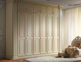 Продажа Высокий шкаф с золотой патиной в каталоге Купить Высокий шкаф с золотой патиной в каталоге