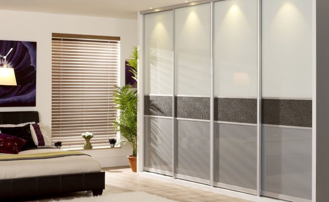 Четырехстворчатый шкаф-купе