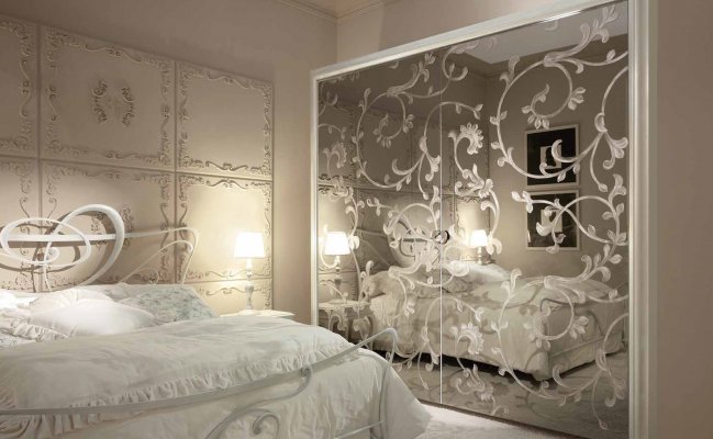 Шкаф-купе в стиле арт-деко