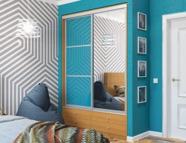 Купить Встроенный шкаф-купе с ящиками в каталоге Для обуви