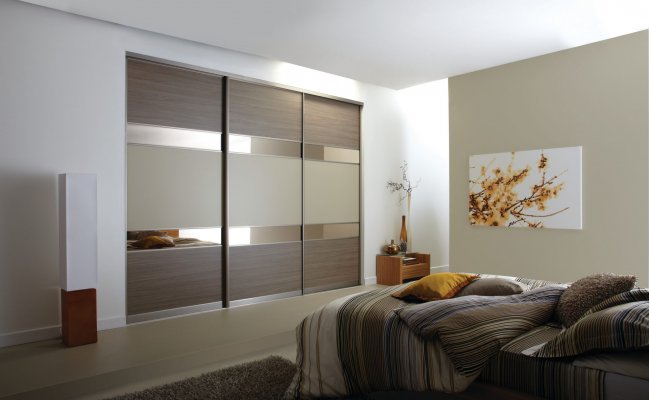 Встроенная гардеробная для спальни