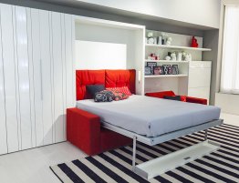 Продажа Кровать-диван встроенная в шкаф в каталоге Купить Кровать-диван встроенная в шкаф в каталоге