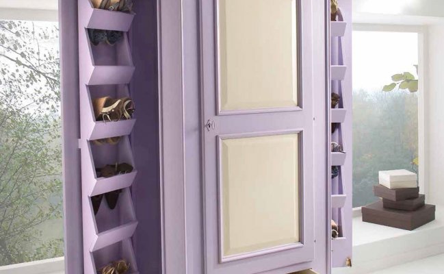 Ретро-шкаф под обувь