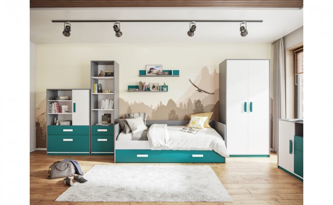 Небольшие шкафы для книг и игрушек