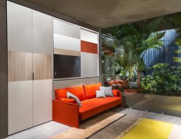 Продажа Шкаф-кровать  с ярким диваном в каталоге Купить Шкаф-кровать  с ярким диваном в каталоге