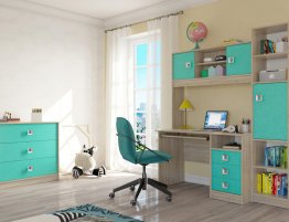 Купить Шкаф-стенка с письменным столом в каталоге По типу помещения