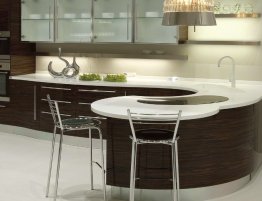 Продажа Кухня с круглой барной стойкой в каталоге Купить Кухня с круглой барной стойкой в каталоге