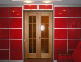 Продажа Встроенный красный шкаф-купе в каталоге Купить Встроенный красный шкаф-купе в каталоге