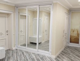 Продажа Встроенный классический шкаф с зеркалами в каталоге Купить Встроенный классический шкаф с зеркалами в каталоге