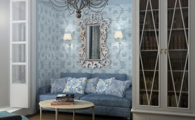 Высокий книжный шкаф