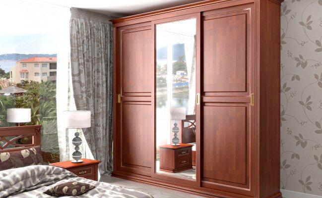 Шкаф-купе массив дерева