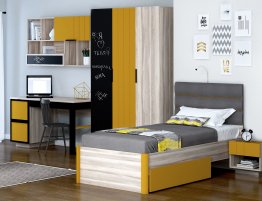 Продажа Трехстворчатый шкаф с фасадом для записей в каталоге Купить Трехстворчатый шкаф с фасадом для записей в каталоге