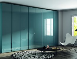 Купить Современный глянцевый шкаф-купе  в каталоге В коридор