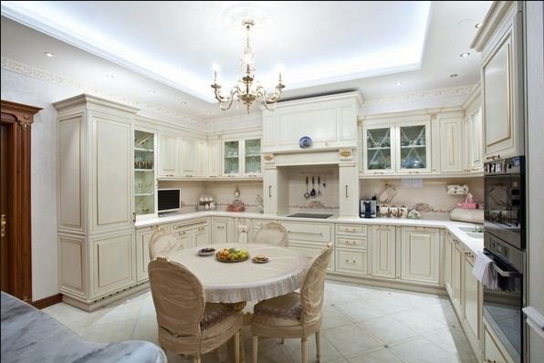 Большая классическая кухня