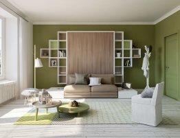 Продажа Шкаф-диван с стеллажом для книг в каталоге Купить Шкаф-диван с стеллажом для книг в каталоге