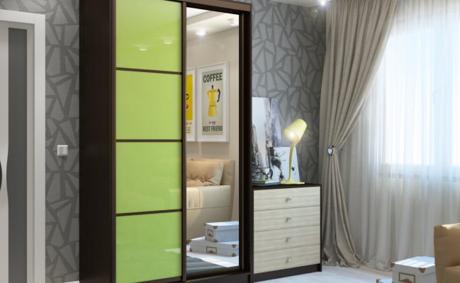 Небольшой шкаф-купе