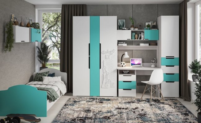 Модульная стенка в детскую