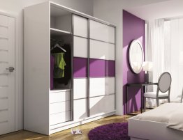 Продажа Шкаф-купе с сиреневой полосой в каталоге Купить Шкаф-купе с сиреневой полосой в каталоге