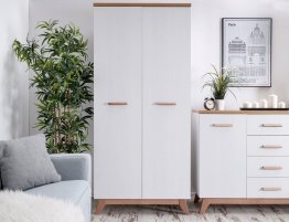 Продажа Небольшой распашной шкаф в стиле сканди  в каталоге Купить Небольшой распашной шкаф в стиле сканди  в каталоге