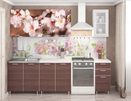 Продажа Кухня с фотопечатью на фасадах и фартуке в каталоге Купить Кухня с фотопечатью на фасадах и фартуке в каталоге