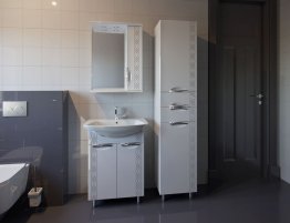 Продажа Шкаф-пенал с белыми фасадами в каталоге Купить Шкаф-пенал с белыми фасадами в каталоге