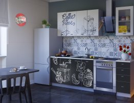 Продажа Кухня с черно-белыми фасадами в каталоге Купить Кухня с черно-белыми фасадами в каталоге