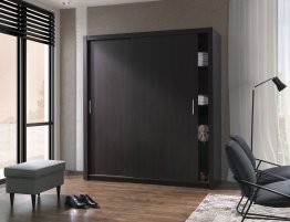 Продажа Двухстворчатый шкаф-купе цвет венге в каталоге Купить Двухстворчатый шкаф-купе цвет венге в каталоге