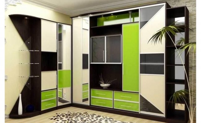 Шкаф стенка угловой для гостиной