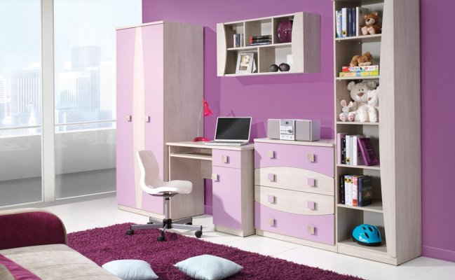 Двухстворчатый распашной шкаф для детской