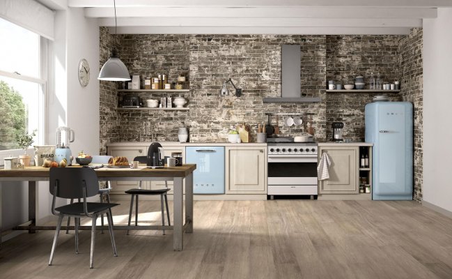 Кухня в стиле ретро