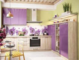 Продажа Кухня угловая с открытыми полками в каталоге Купить Кухня угловая с открытыми полками в каталоге