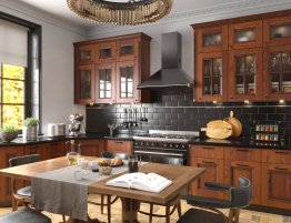 Купить Кухня натуральное дерево в каталоге Угловые