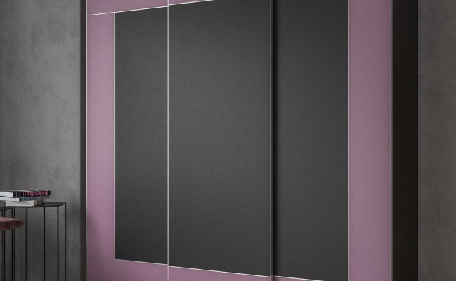 Трехстворчатый шкаф-купе