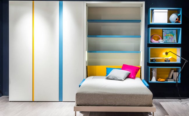 Шкаф трансформер с откидной кроватью