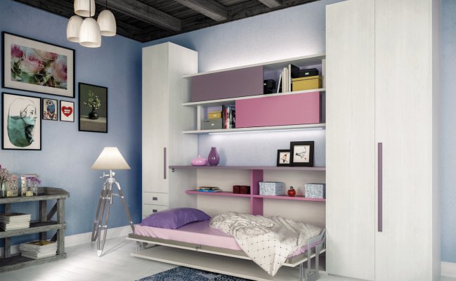 Шкаф-трансформер с письменным столом