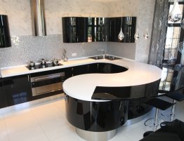 Продажа Кухня с радиусными фасадами в каталоге Купить Кухня с радиусными фасадами в каталоге