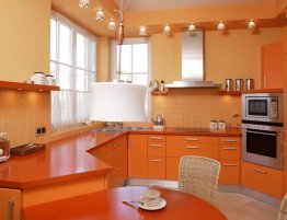 Купить Угловая кухня без навесных шкафов в каталоге Из пвх