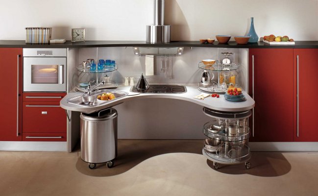 Маленькая модульная кухня