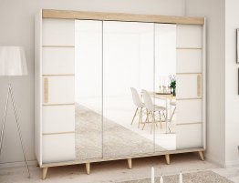 Продажа Шкаф купе белый с зеркалами в каталоге Купить Шкаф купе белый с зеркалами в каталоге