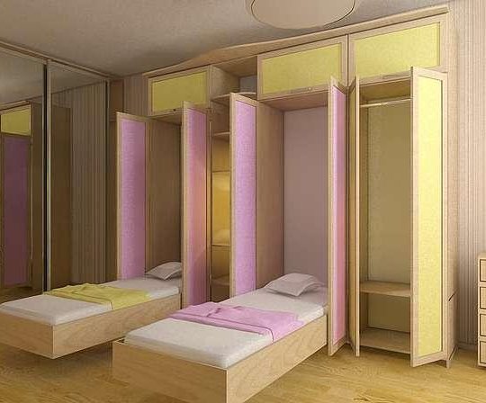 Шкаф-кровать в современном интерьере: 35 фото-идей интерьера с трансформерами