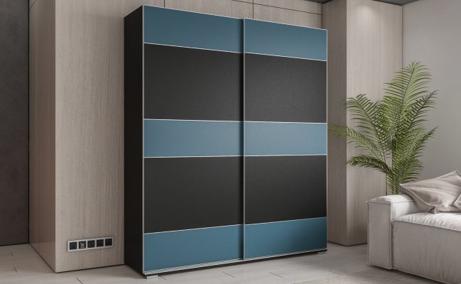 Шкаф купе с матовыми фасадами