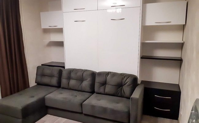 Шкаф-кровать с диваном