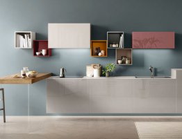Продажа Навесная кухня с барной стойкой в каталоге Купить Навесная кухня с барной стойкой в каталоге